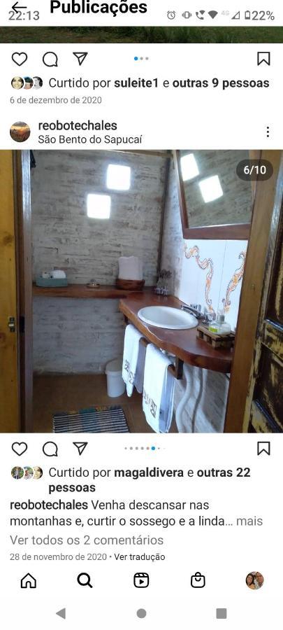 Reobote Chalés São Bento do Sapucaí Esterno foto